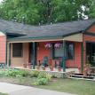 Elk Rapids housed stained and new windows
